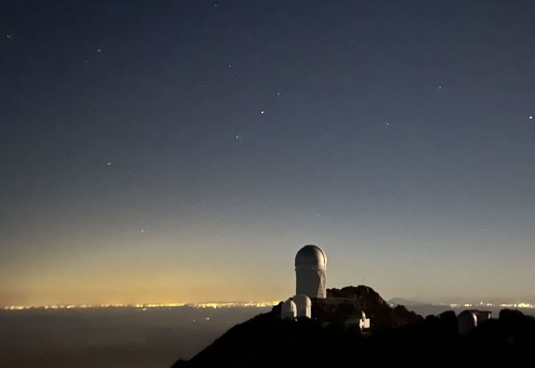 DESI at Kitt Peak